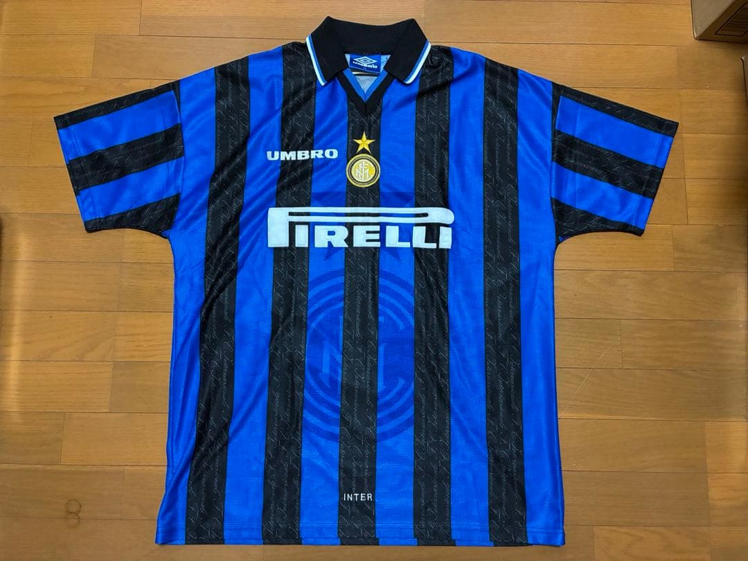 【正規品】UMBRO1997-1998 インテル10: RONALD サイズXL