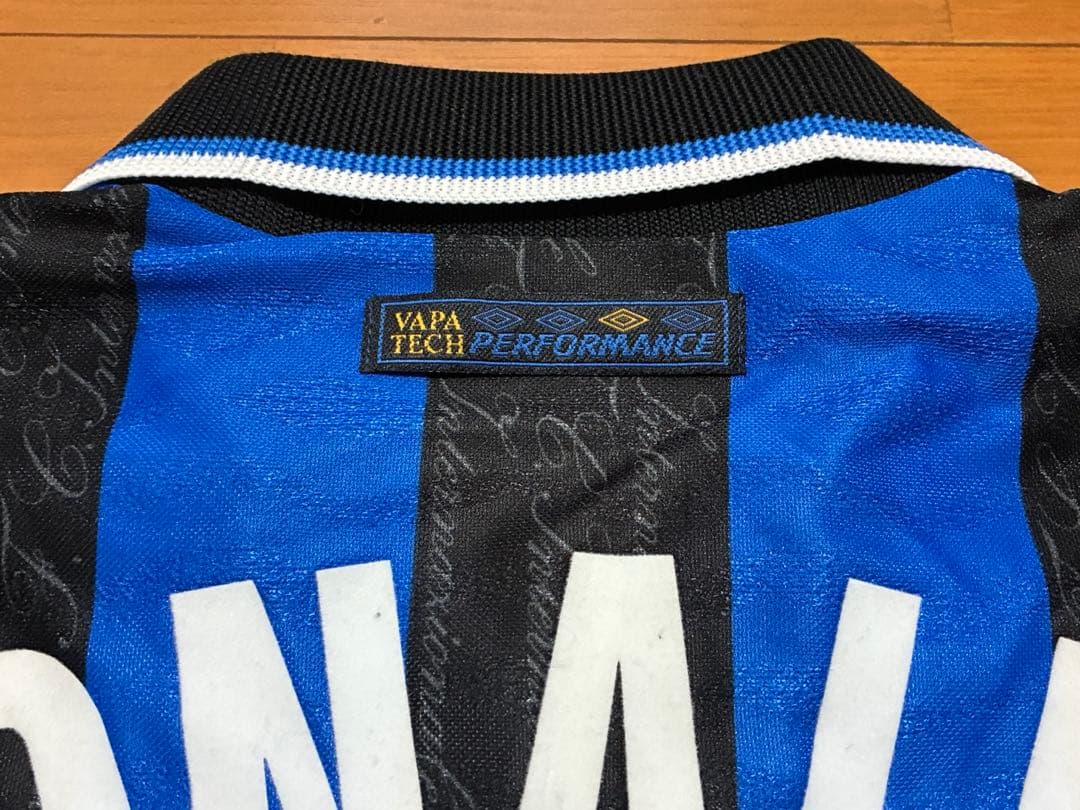 【正規品】UMBRO1997-1998 インテル10: RONALD サイズXL