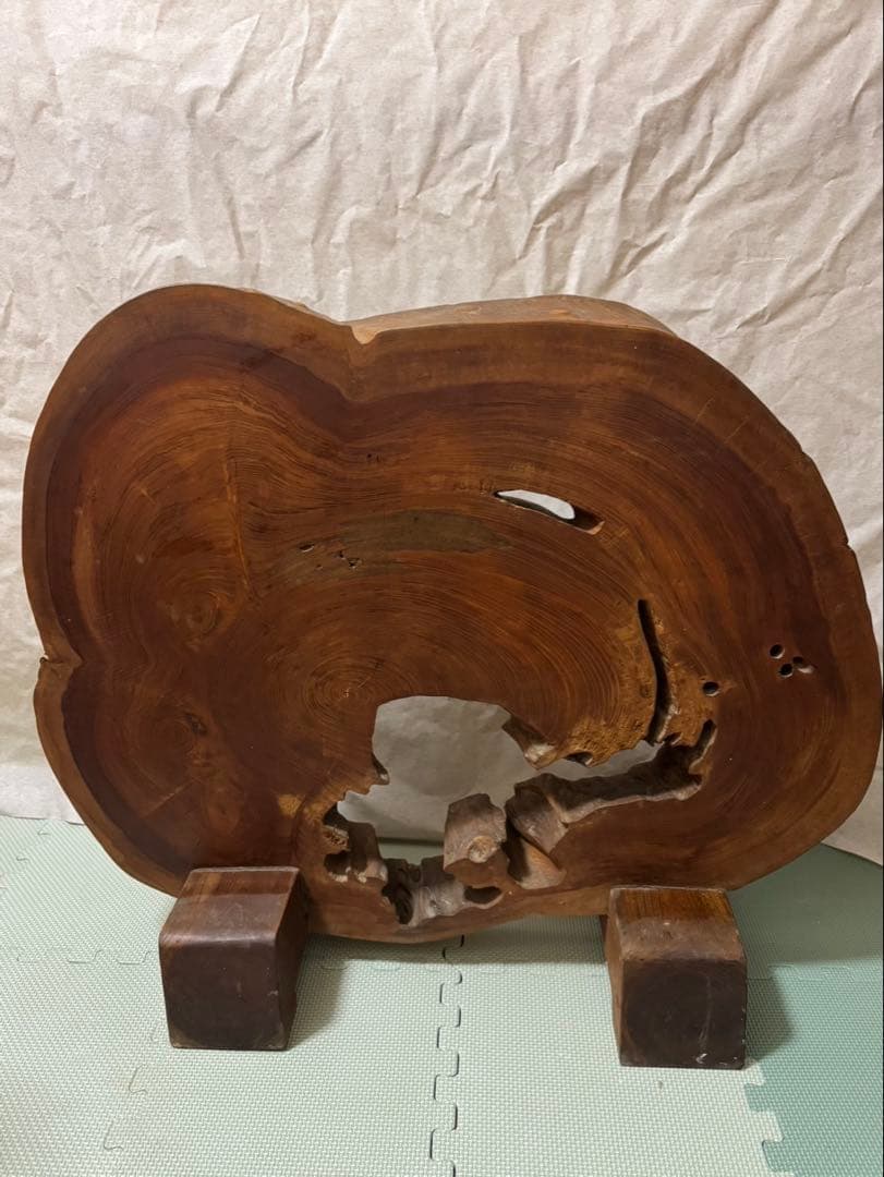 衝立 オブジェ 置物 一枚板 天然木 インテリア 無垢古民家 パーテーション