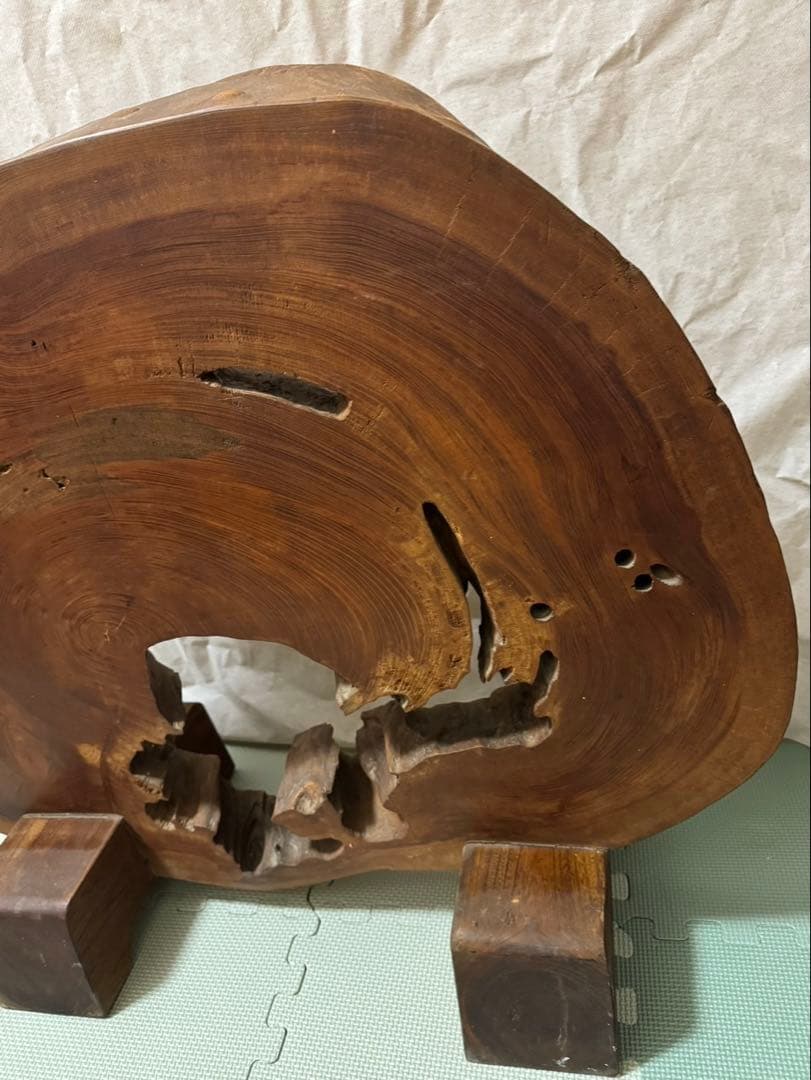 衝立 オブジェ 置物 一枚板 天然木 インテリア 無垢古民家 パーテーション