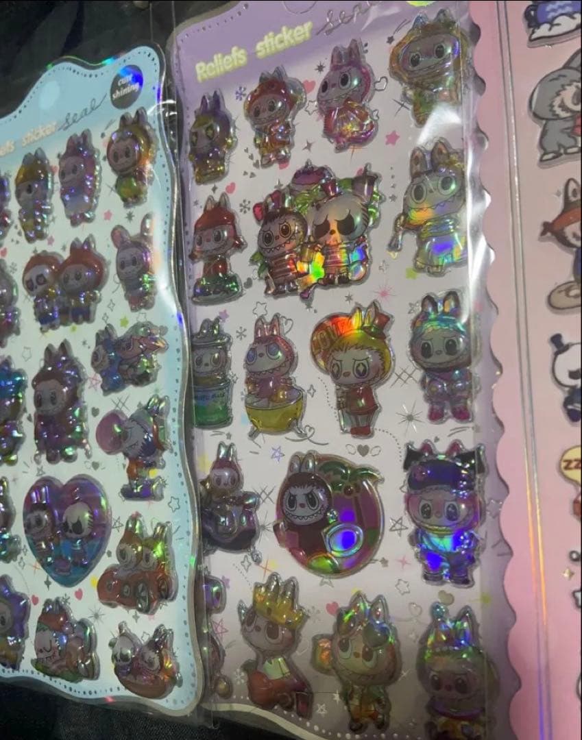 110枚セットシールシール立体シールセット 可愛いステッカー 3D 訳がありＢ品