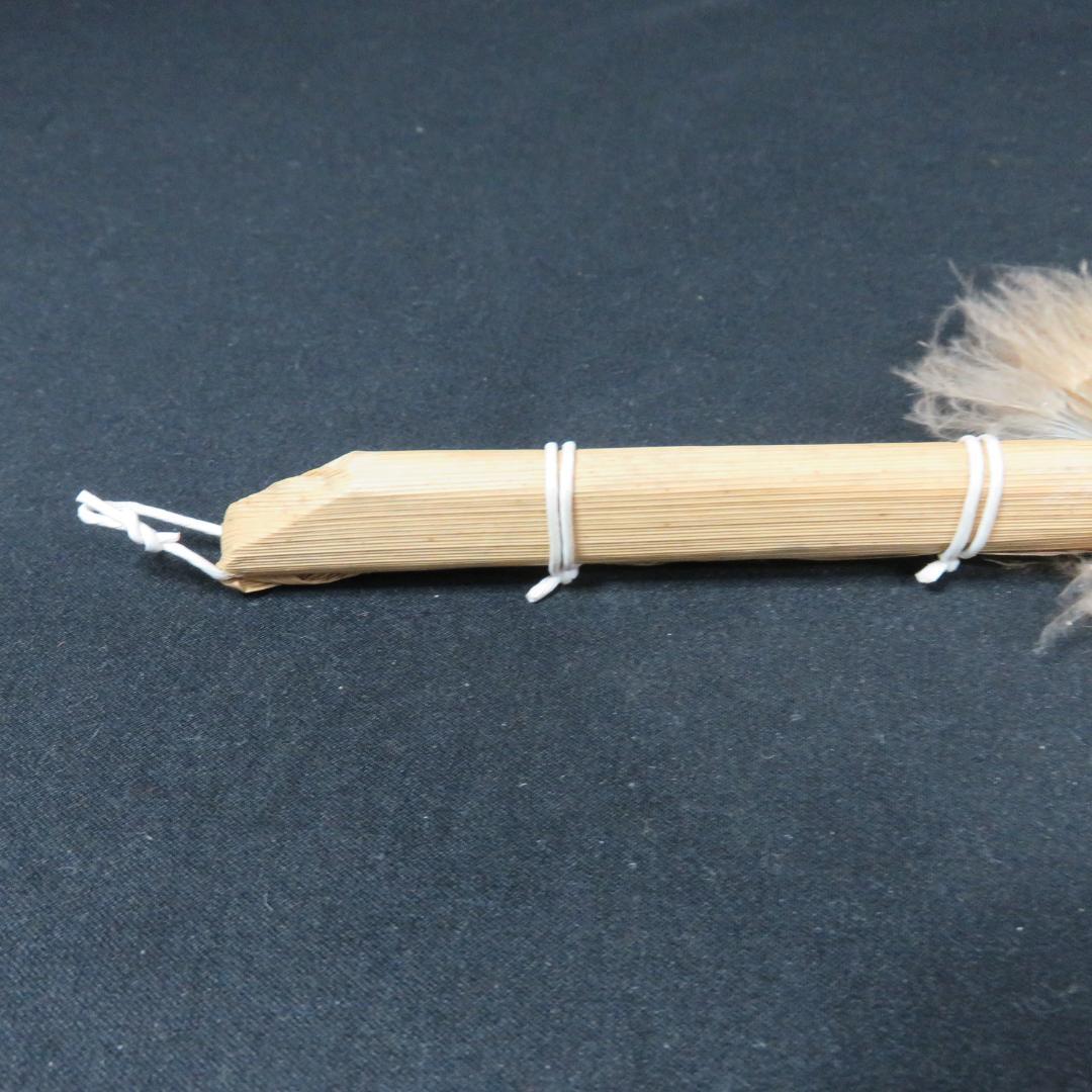 茶道具 羽箒 銘 紙箱 2本