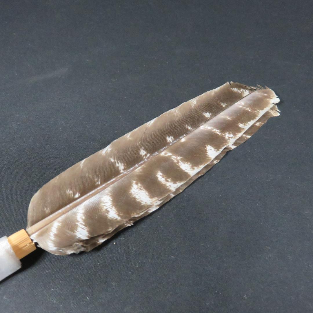 茶道具 羽箒 銘 紙箱 2本