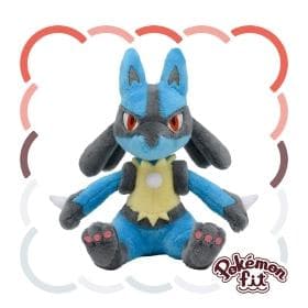 【新品・紙タグ付き】 ポケモン fit ルカリオ & リオル ぬいぐるみ セット