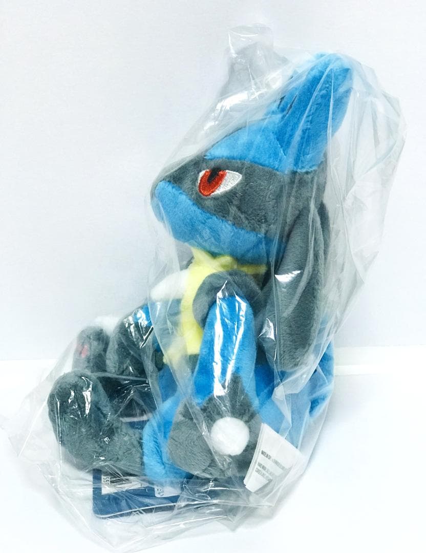 【新品・紙タグ付き】 ポケモン fit ルカリオ & リオル ぬいぐるみ セット