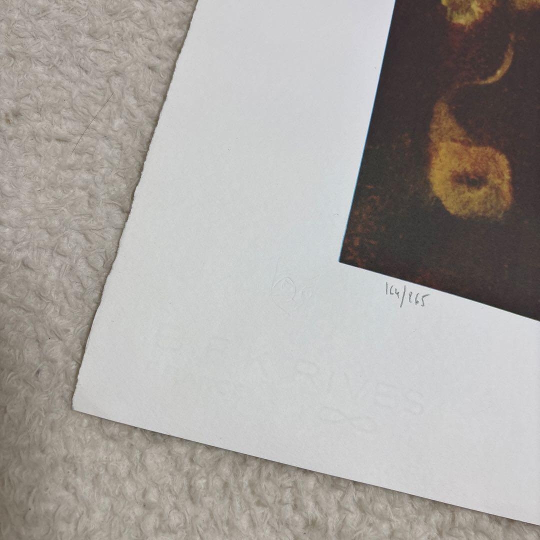 希少 アンティーク レオノールフィニ 1908～1996 直筆サイン 額縁付