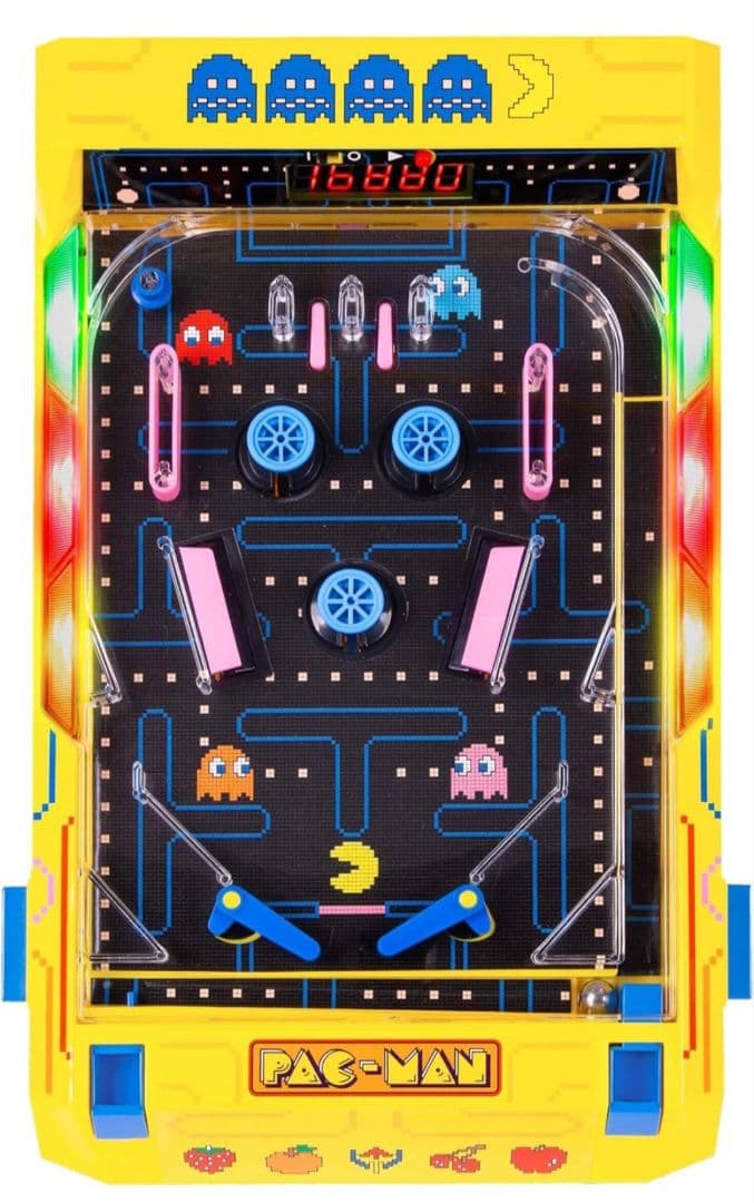 新品 電子アーケード ピンボール パックマン エディション ピンボールマシン