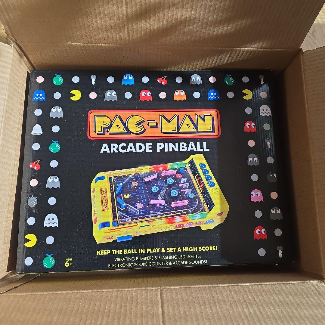 新品 電子アーケード ピンボール パックマン エディション ピンボールマシン