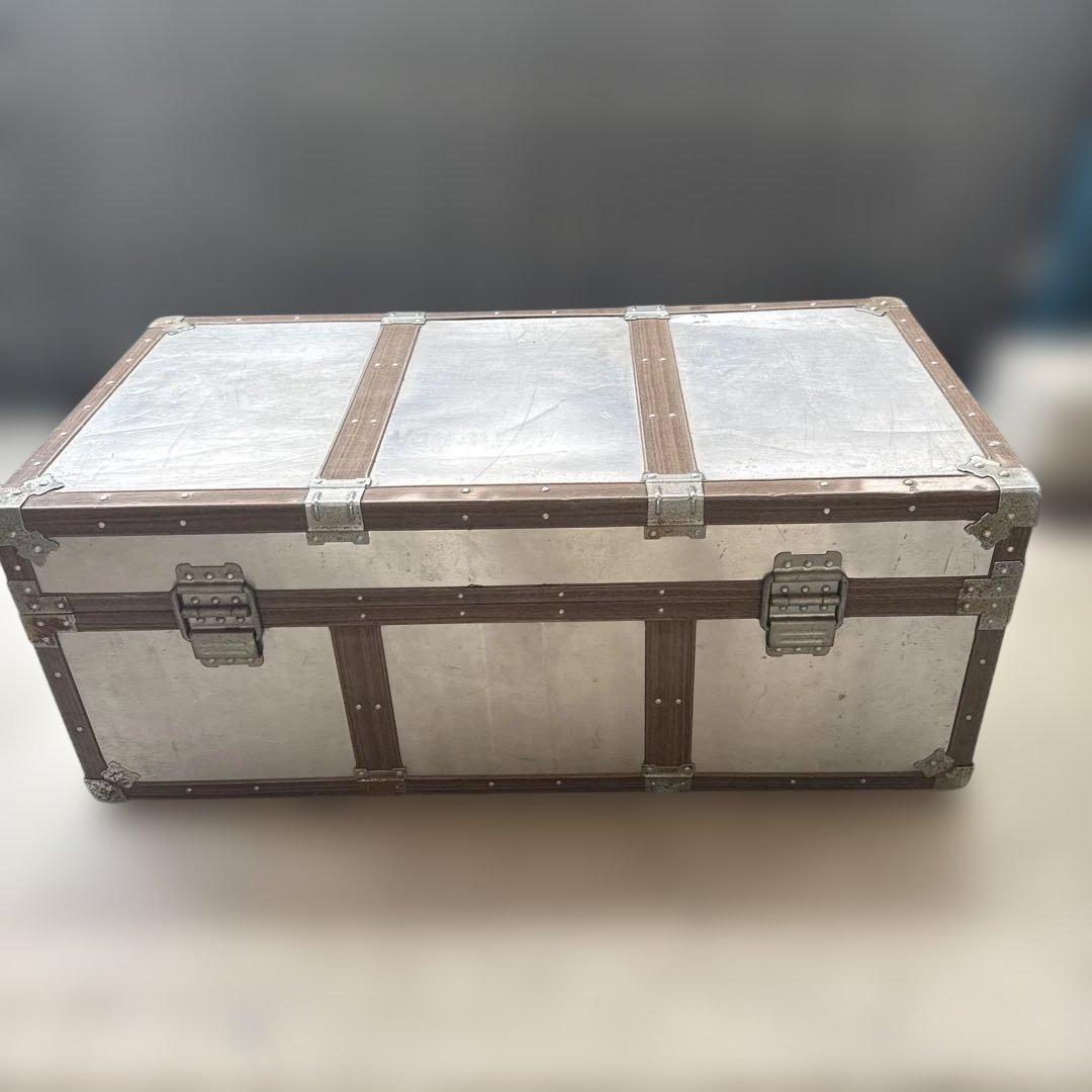 KOWA 60's トランク アルミ 船舶 収納 箱 台 ケース ボックス