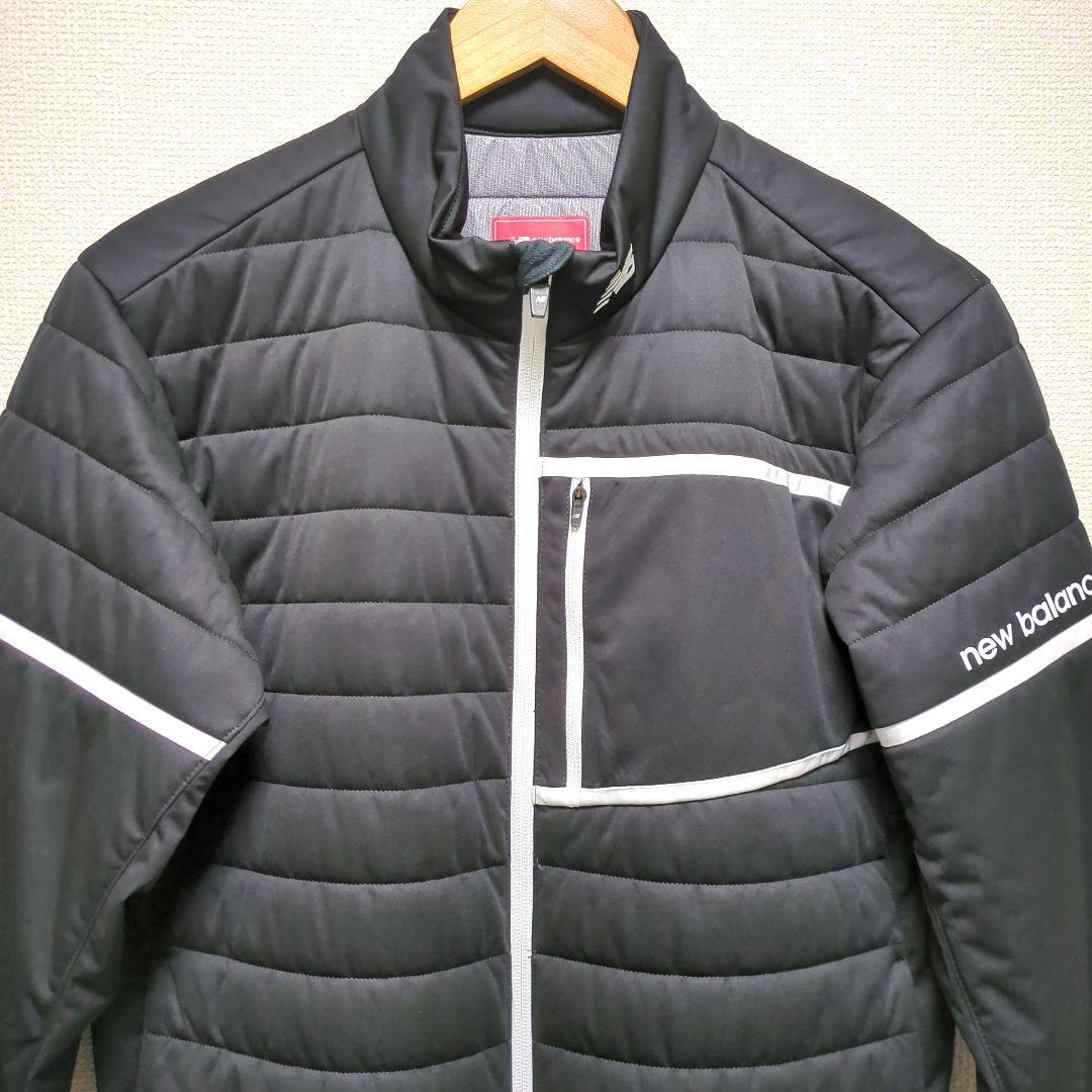 new balance ニューバランスゴルフ 中綿ジャケット 黒 4 M