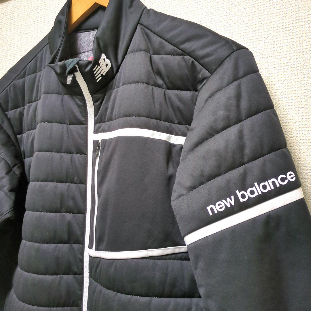new balance ニューバランスゴルフ 中綿ジャケット 黒 4 M