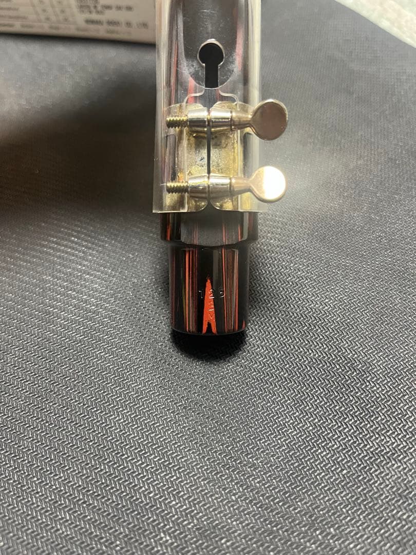 berg larsen マウスピース テナーサックス エボナイト 赤マーブル