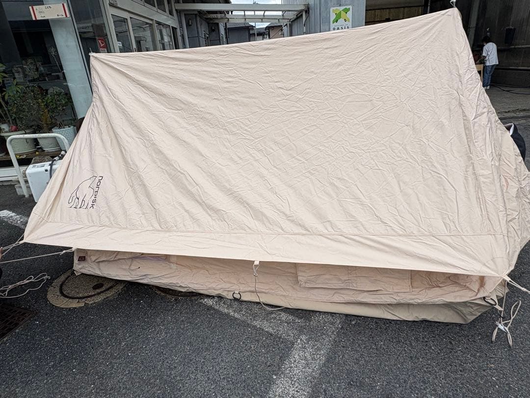 G384 norDISK Ydun 5.5㎡ テント 袋付き