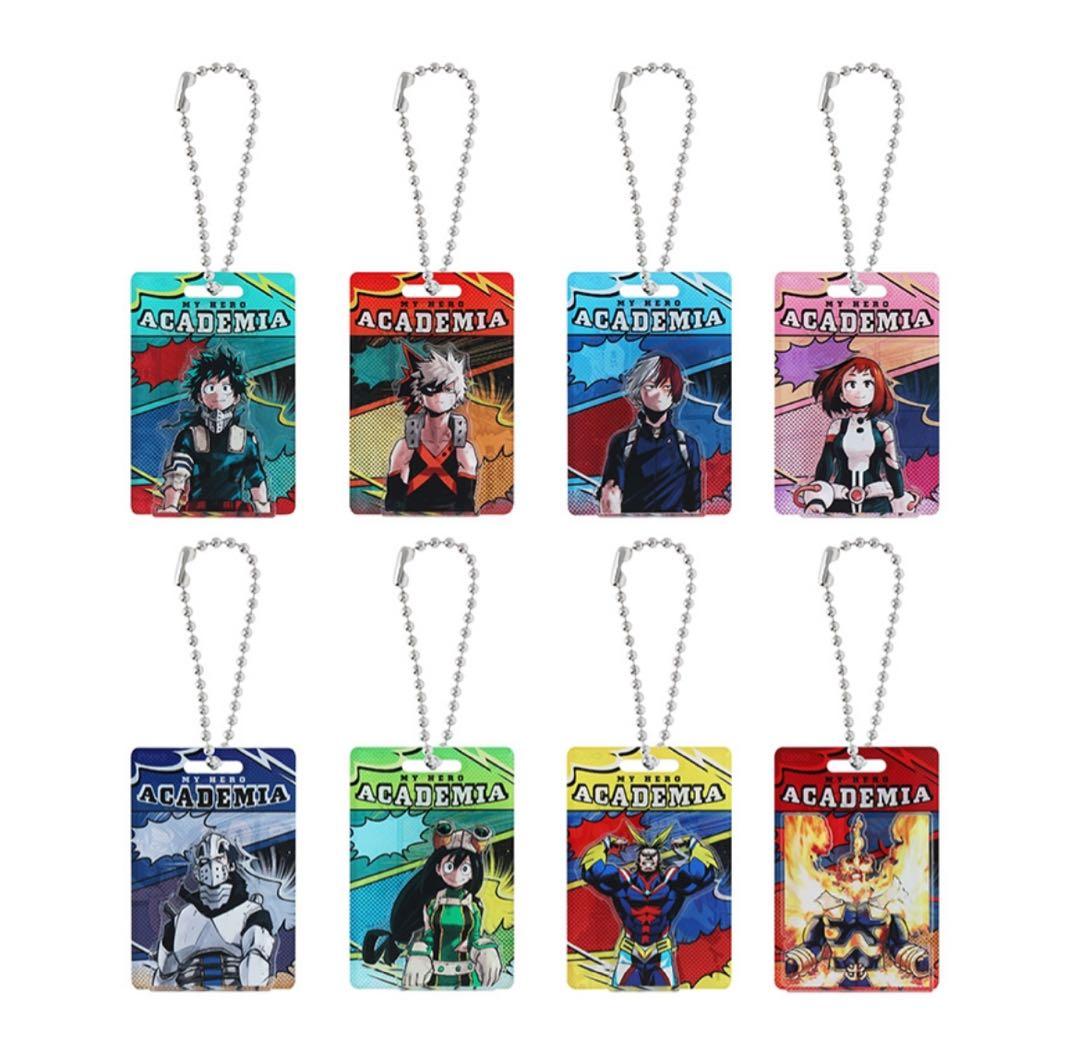 ヒロアカ パッケージ風キーチェーンコレクション　8個まとめ売り