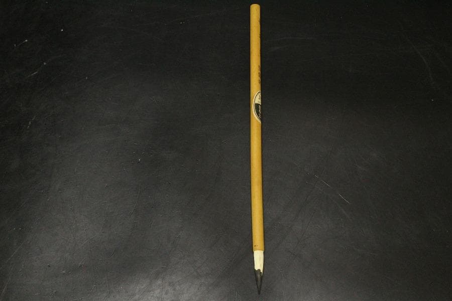 漆 溜塗 重硯 色絵 結び陶水滴(A915)