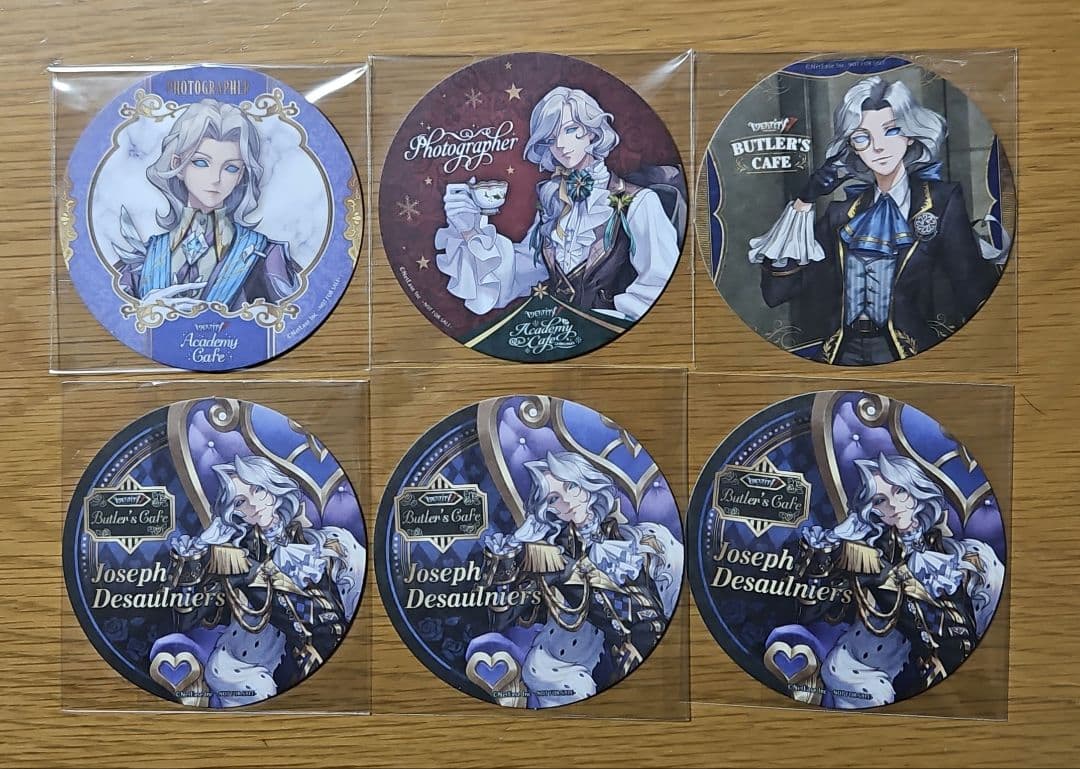 第五人格　ジョゼフ　コースターセット