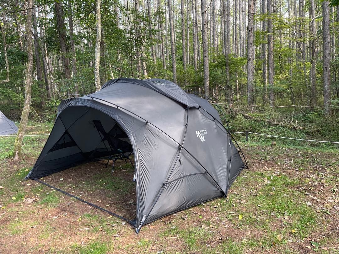 ‘24/2購入 ミニマルワークス シェルターG チャコール