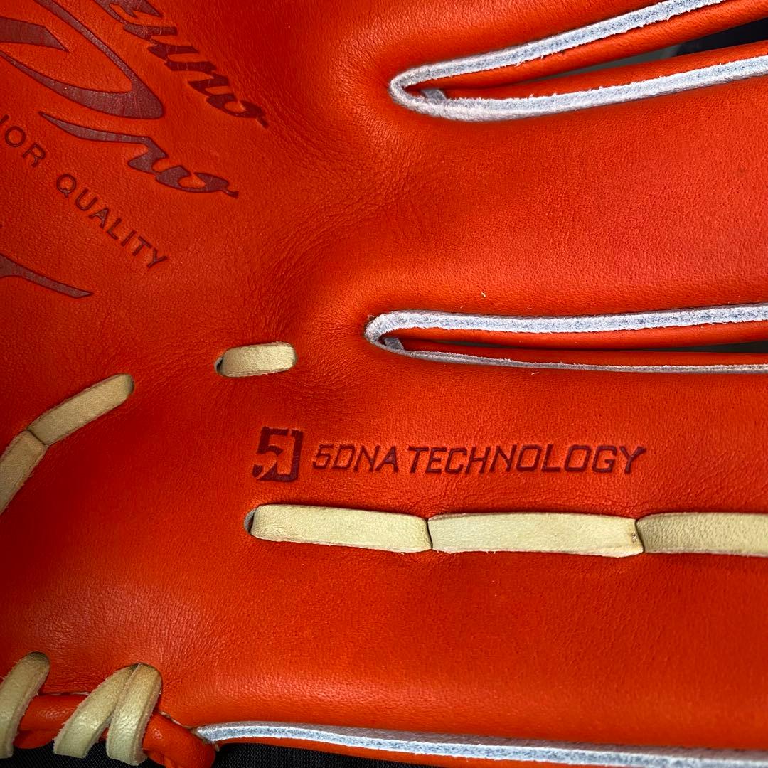 【新品・未使用】ミズノプロ　軟式用　5DNAテクノロジー　内野手用　サイズ9