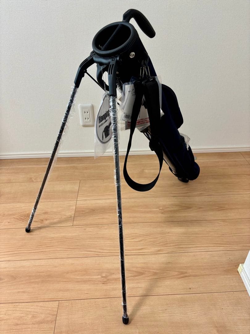 【新品未使用】LE COQ SPORTIF スタンド式キャディバッグ ネイビー