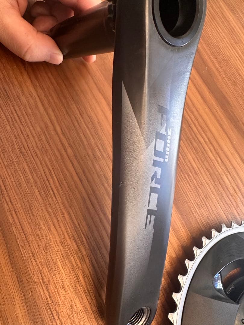 SRAM FORCE パワーメーター付 46/33T 170mm クランクセット