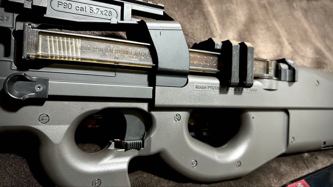 東京マルイ P90 TR カスタム アームドマグクリップ カスタムマグキャッチ等