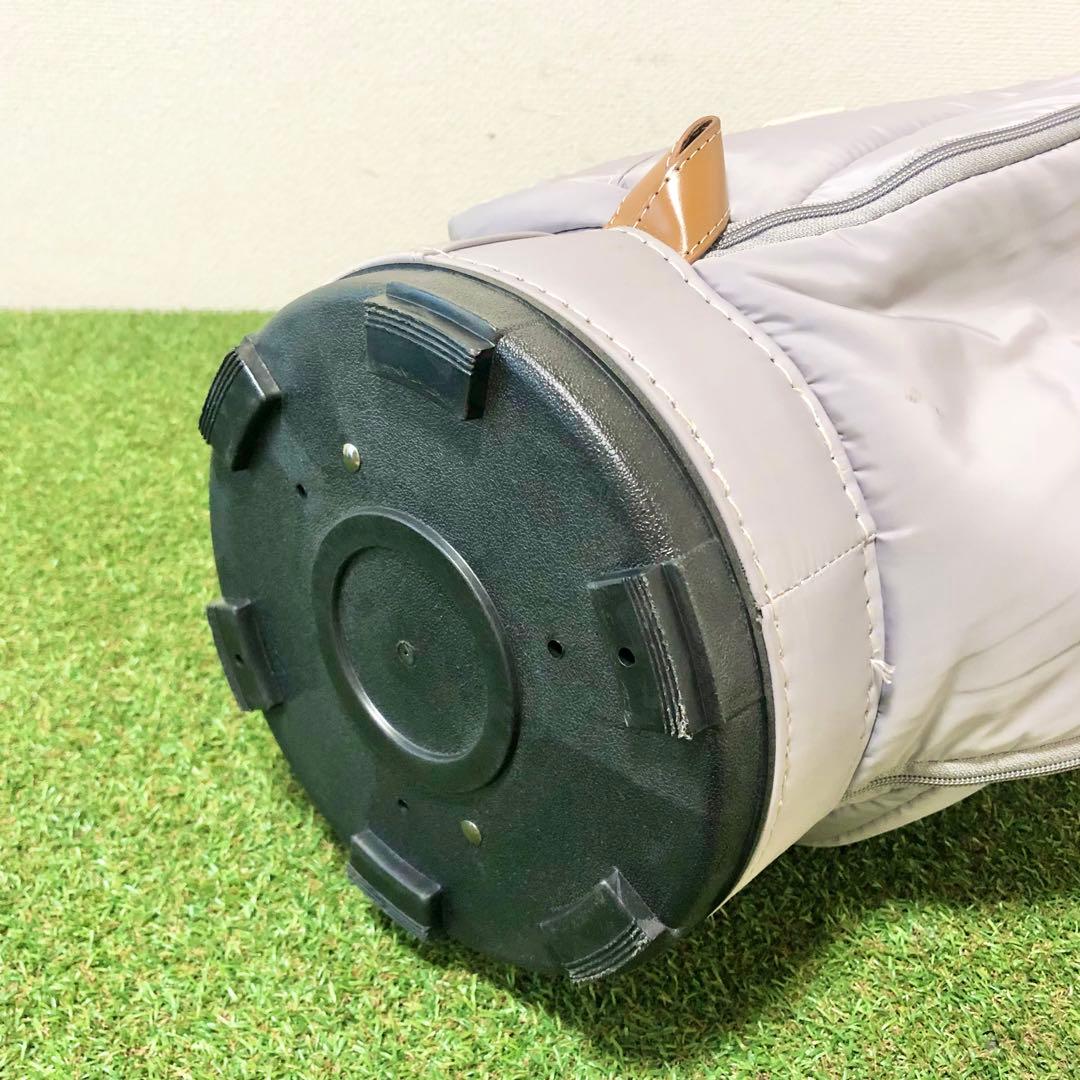 ほぼ未使用｜ONOFF オノフ　キャディバッグ ライトグレー 極美品