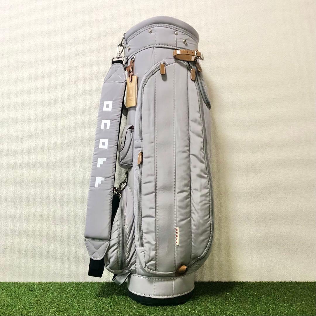 ほぼ未使用｜ONOFF オノフ　キャディバッグ ライトグレー 極美品