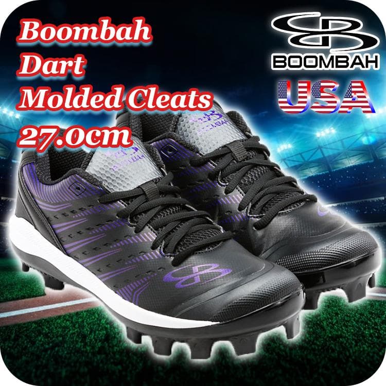 新品 USA直輸入 ブーンバー ダート ポイントスパイク 野球 27.0cm