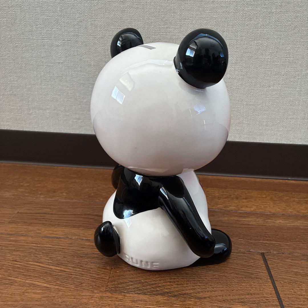 内藤ルネ　ミスターパンダ　陶器の貯金箱【パンダ/大】