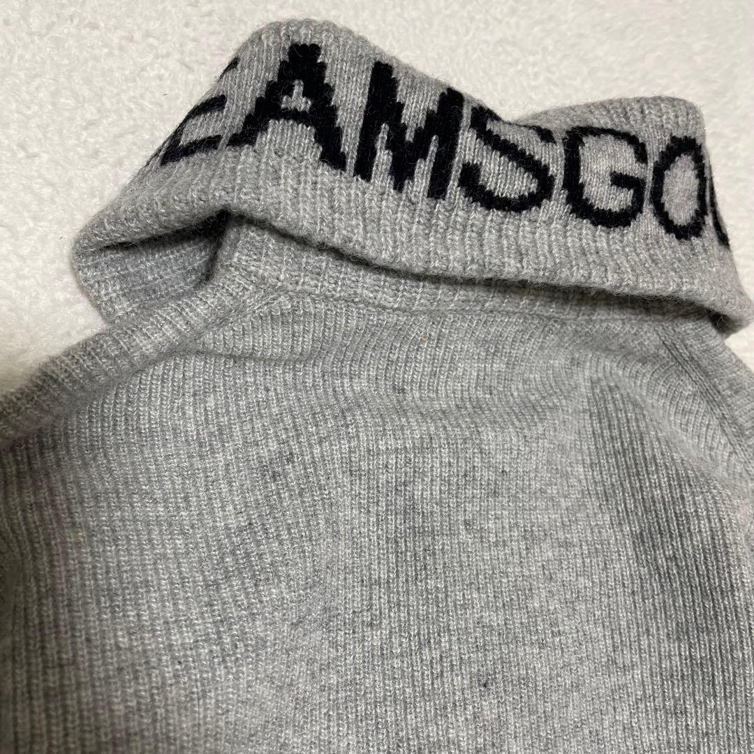 新品未使用【ビームスゴルフBEAMS GOLF】ニットワンピース グレー　M