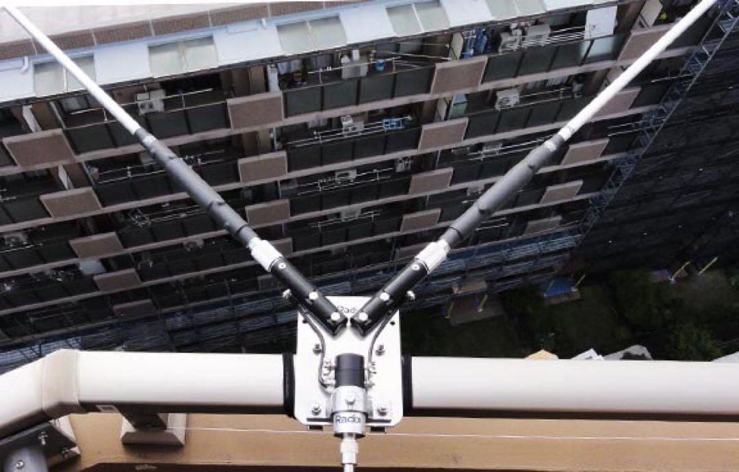 ラデックス RDーV40Jr/RD−BL付セット 1/2λ短縮ダイポール7MHz