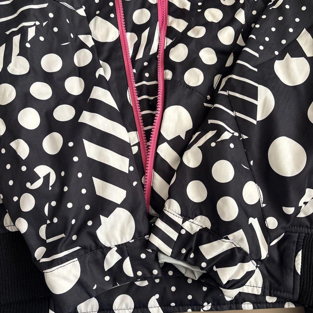 モダンアミューズメント　スノーウェア　スキー　スノボ　雪遊び　L ピンク　黒