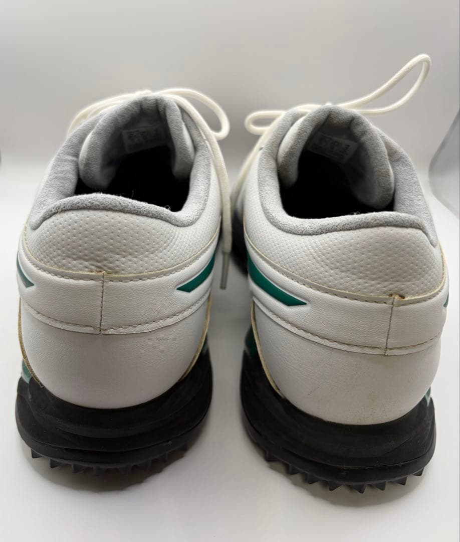 asics ゴルフシューズ ホワイト/グリーン 松山英樹 26.0センチ