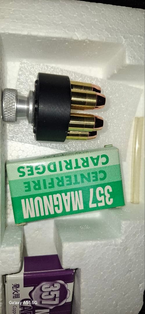 ksc コルト　キングコブラ　発火式　HW　モデルガン　スピードローダー　遊戯銃