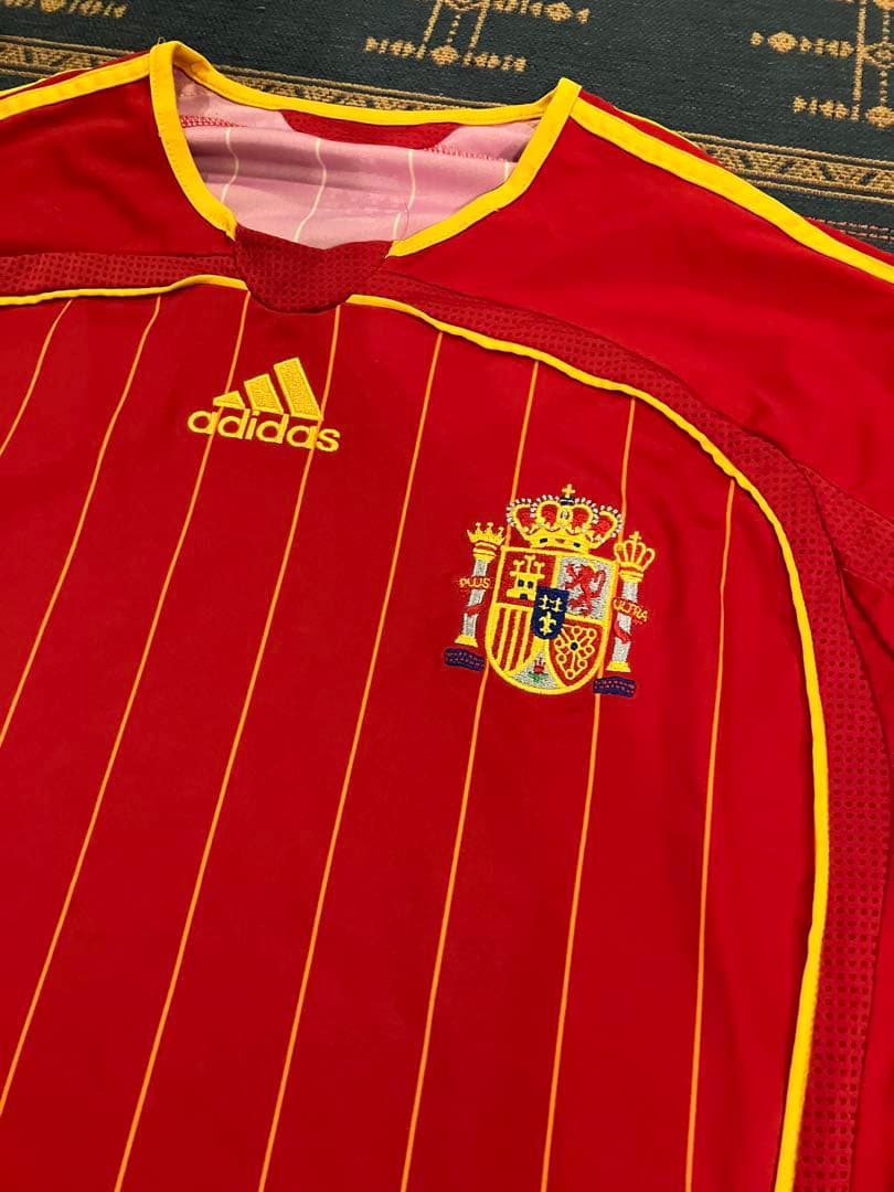 プレミア　adidas スペイン代表 レッドシャツ