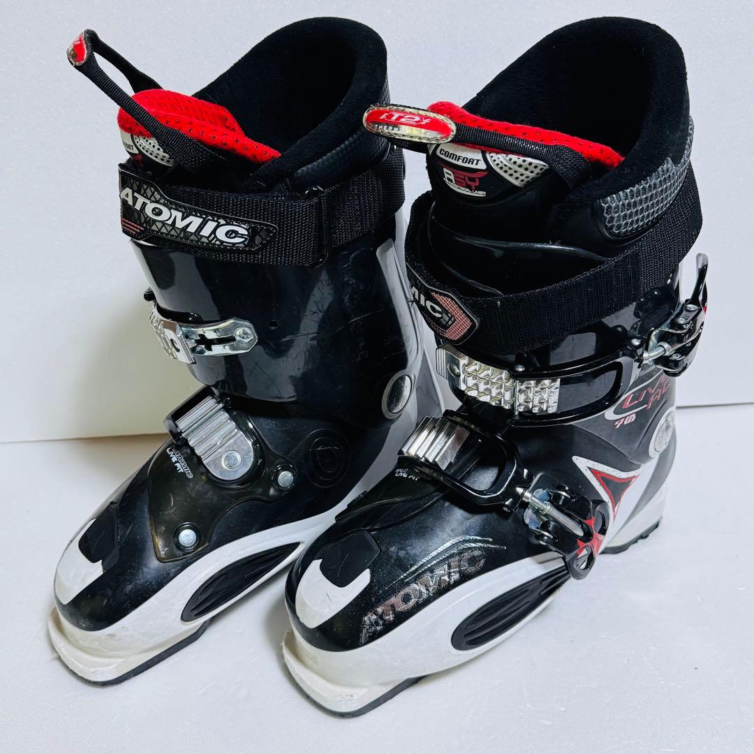 26-26.5cmスキーブーツ黒色ブラック