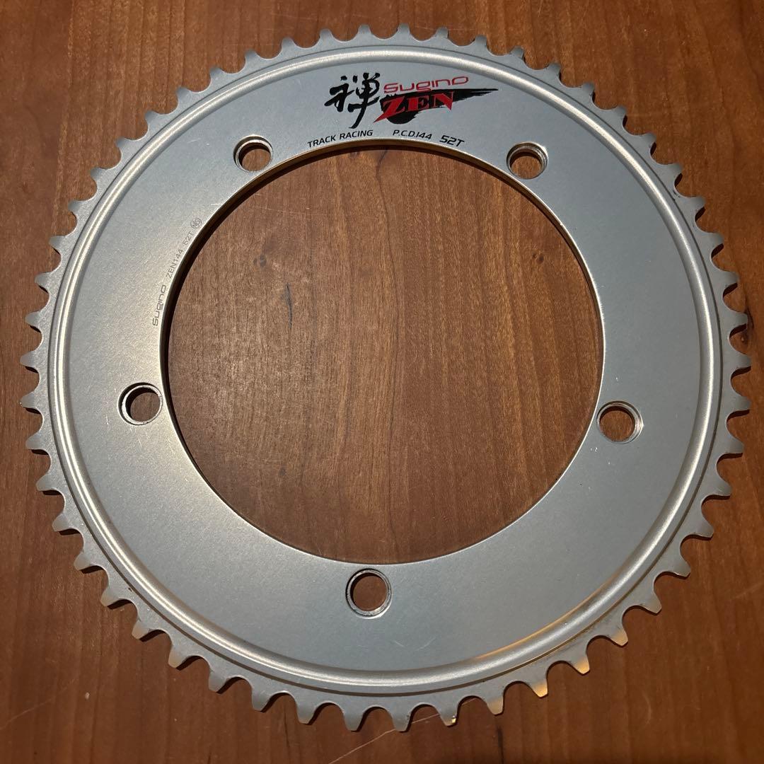 Sugino ZEN チェーンリング 52T P.C.D.144