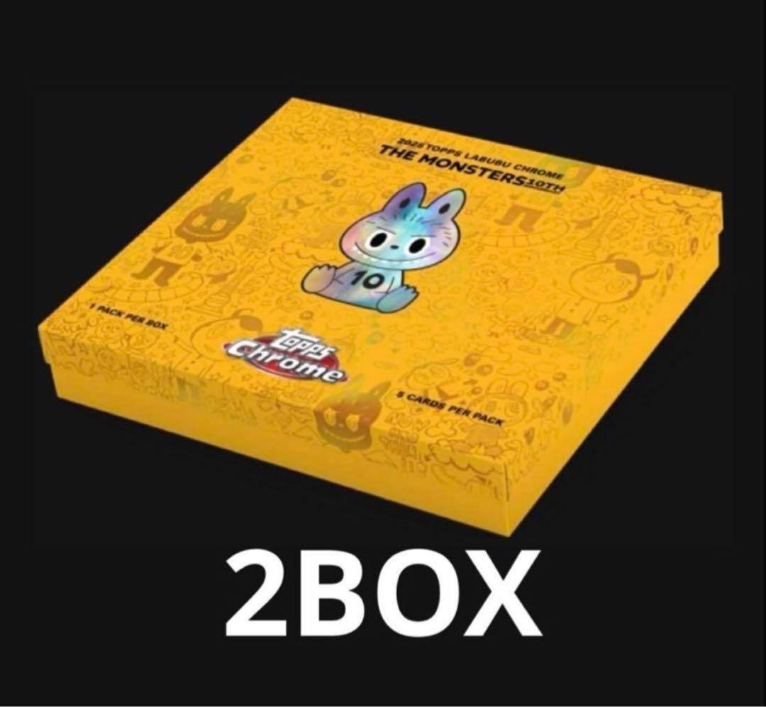 Topps Chrome 10周年記念ボックス ラブブ　2BOX 未開封