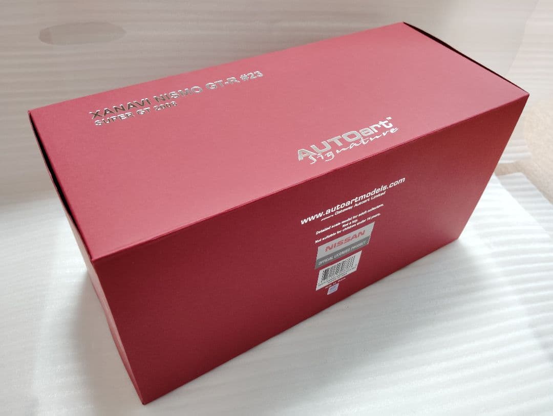 G04 オートアート製 1/18 XANAVI NISMO GTR 2008