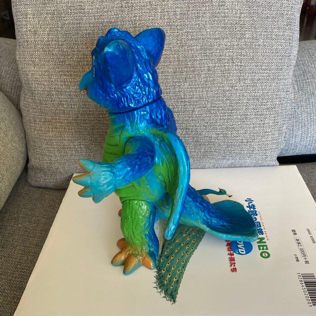 マルサン　ボンドラア　水色成型　ソフビ　昭和当時　当時物