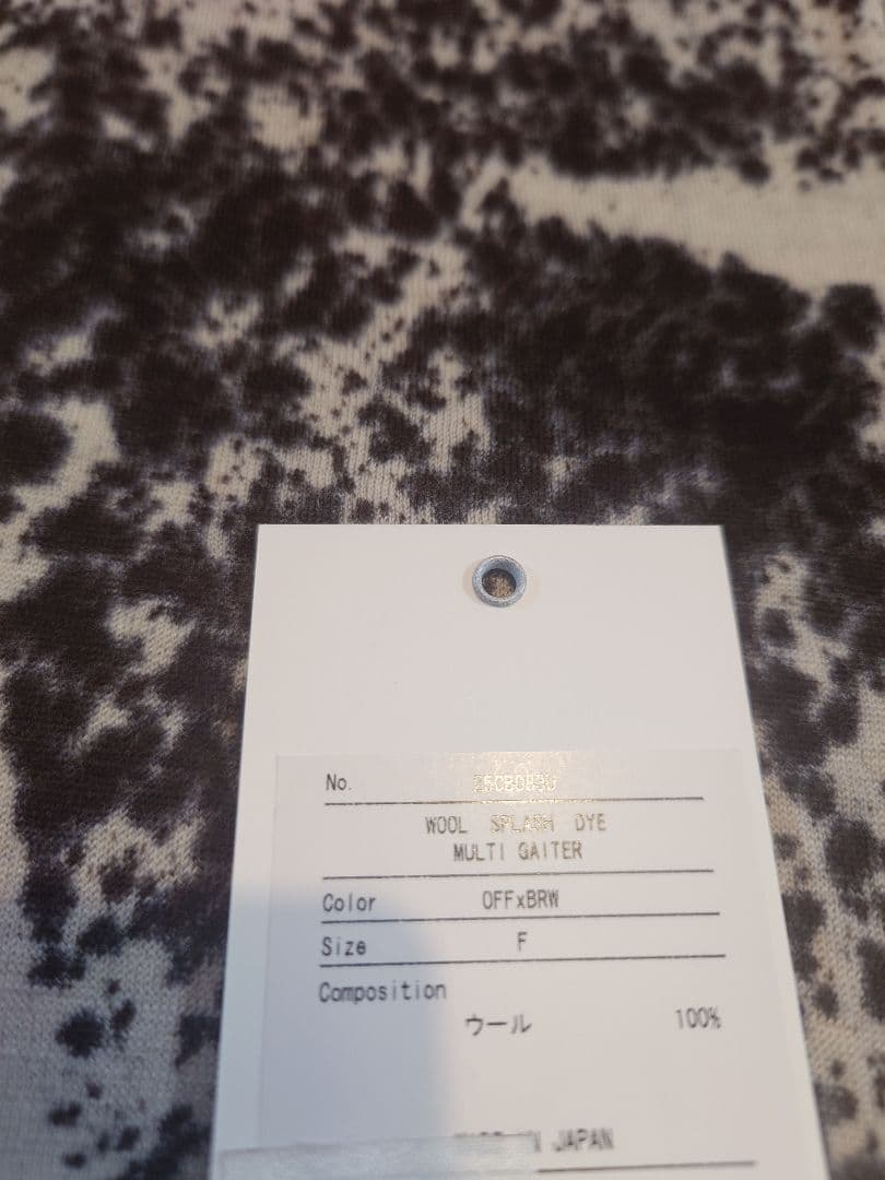 charbon シャルボン マルチゲイター OFF×BRN