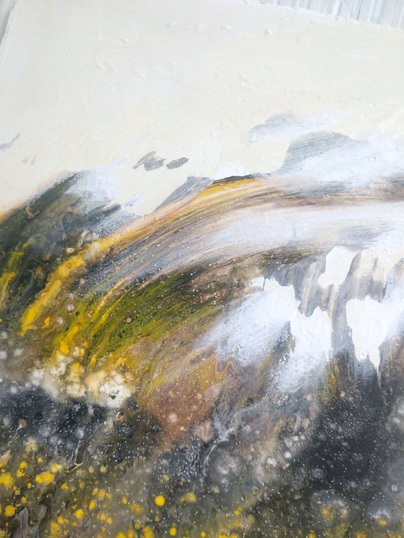 油絵【Jeep Life】1点物の原画/作者サイン入り/キャンバス油彩画