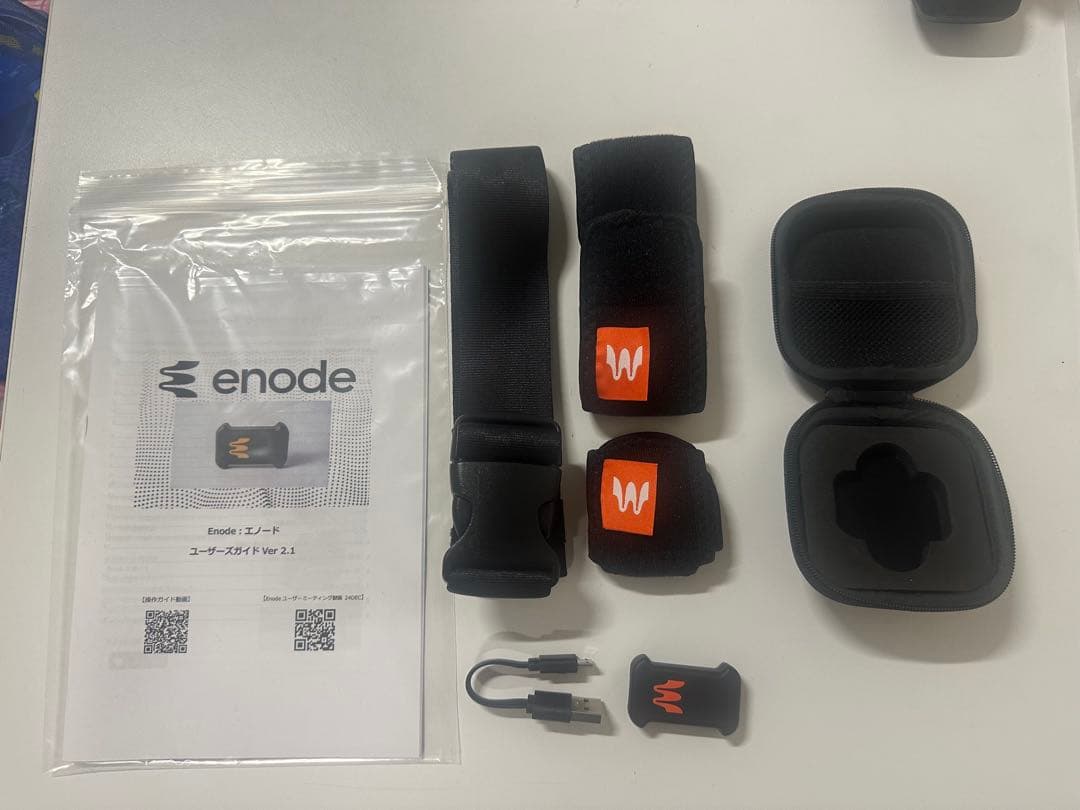 enode トレーニング用ウェアラブルデバイス