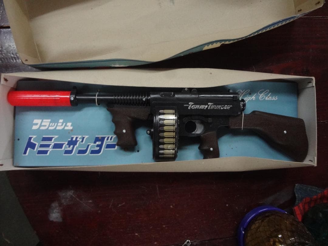 トミーサンダーフラッシュ　 鉄砲おもちゃ未使用品●三浦トーイ　1970年当時もの