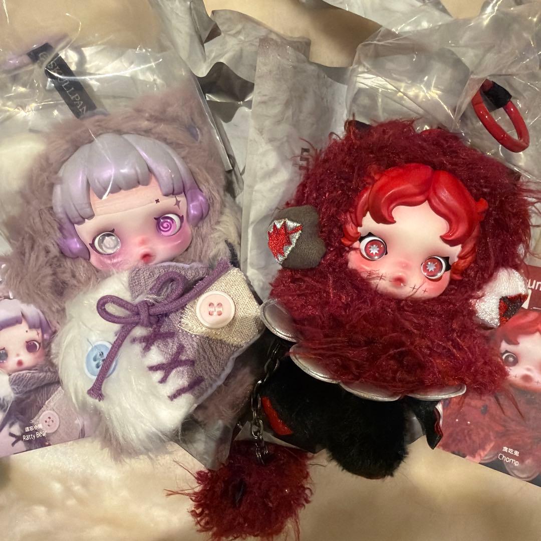 POPMART スカルパンダ ぬいぐるみペンダント 2点セット