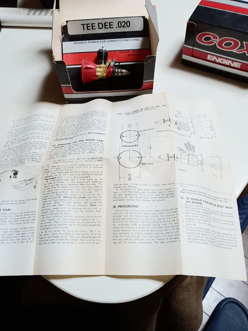 Tee Dee .020 No.160 エンジン