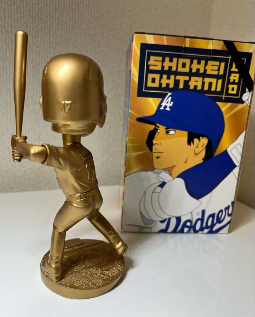 大谷翔平　ボブルヘッド　ゴールド　年間シート会員限定　ドジャース