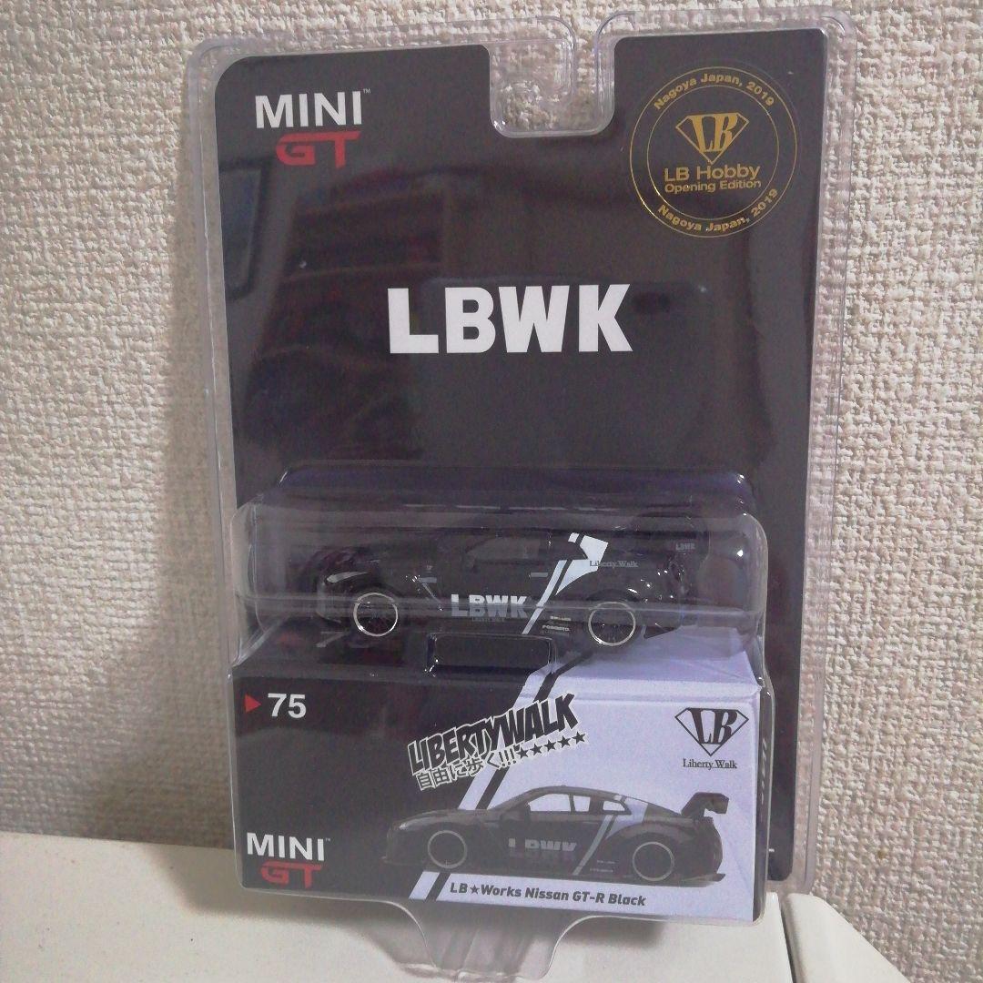 F*n様 MINI GT LB★Works Nissan GT-R Black