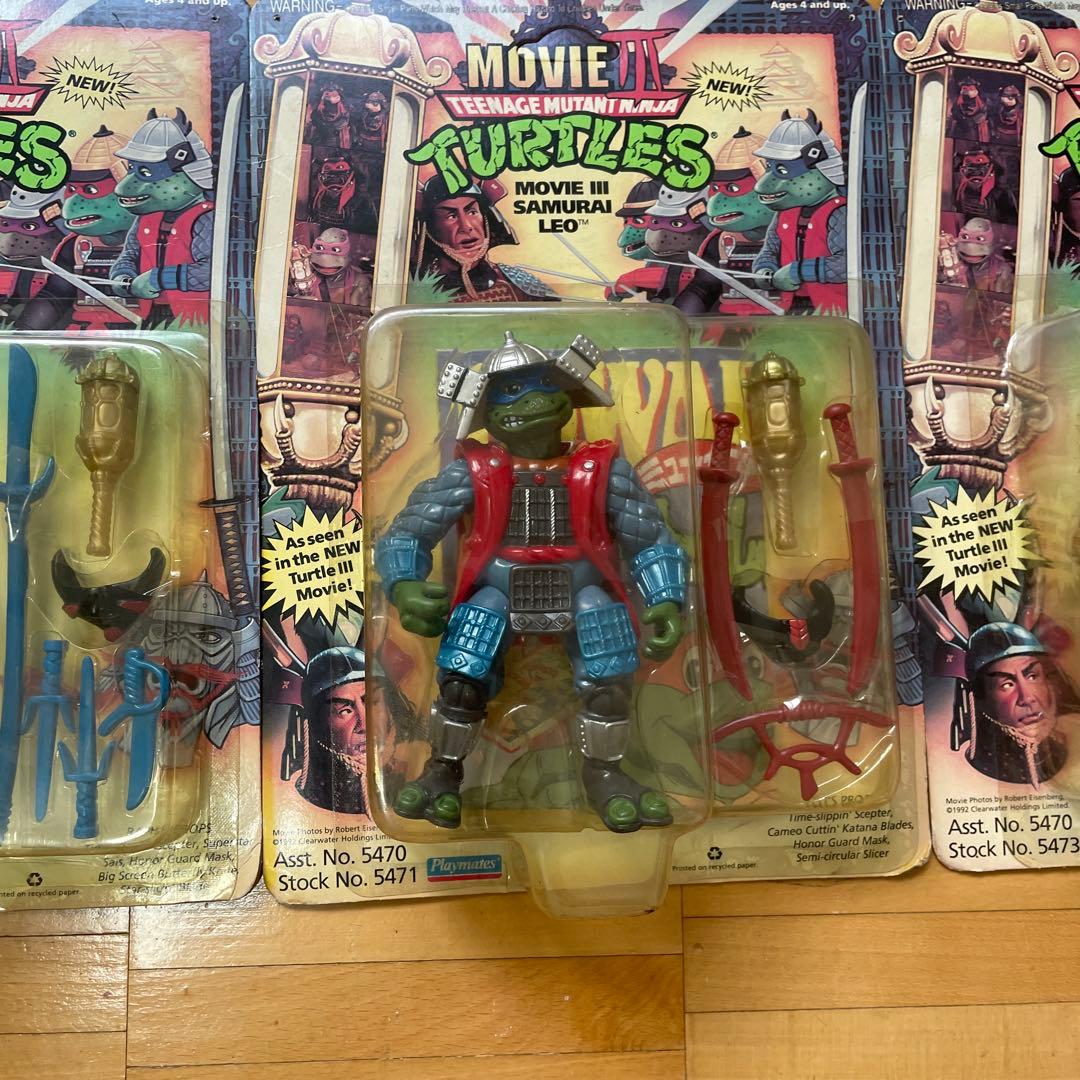 ミュータントタートルズ サムライTMNT サムライフィギュア 4体セット