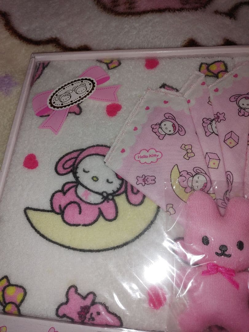 激レア！ベビーキティうさぎタオルギフトセットサンリオ2000年babykitty